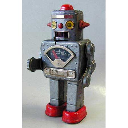 米澤玩具、ブリキのロボット-